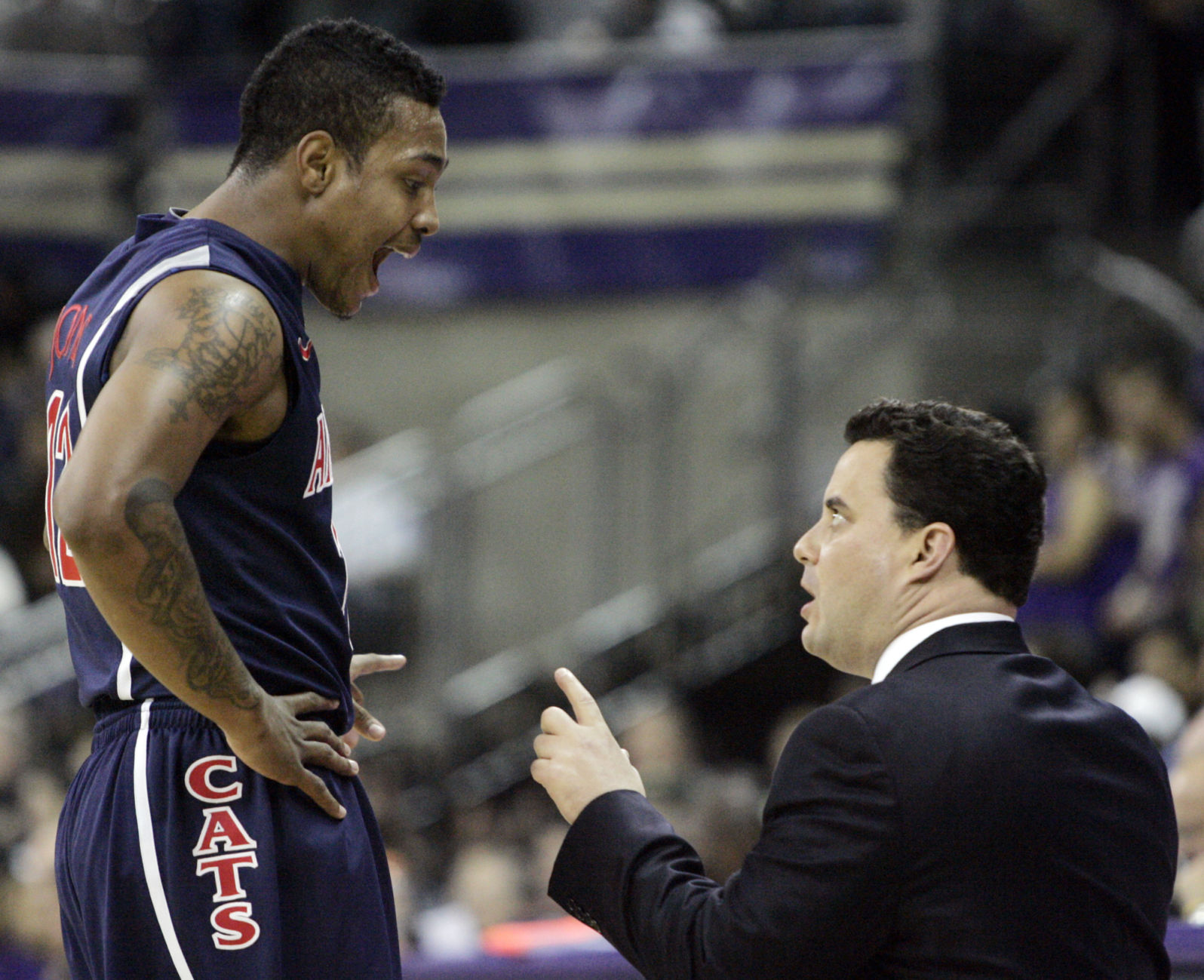 Arizona basketball coach Sean Miller